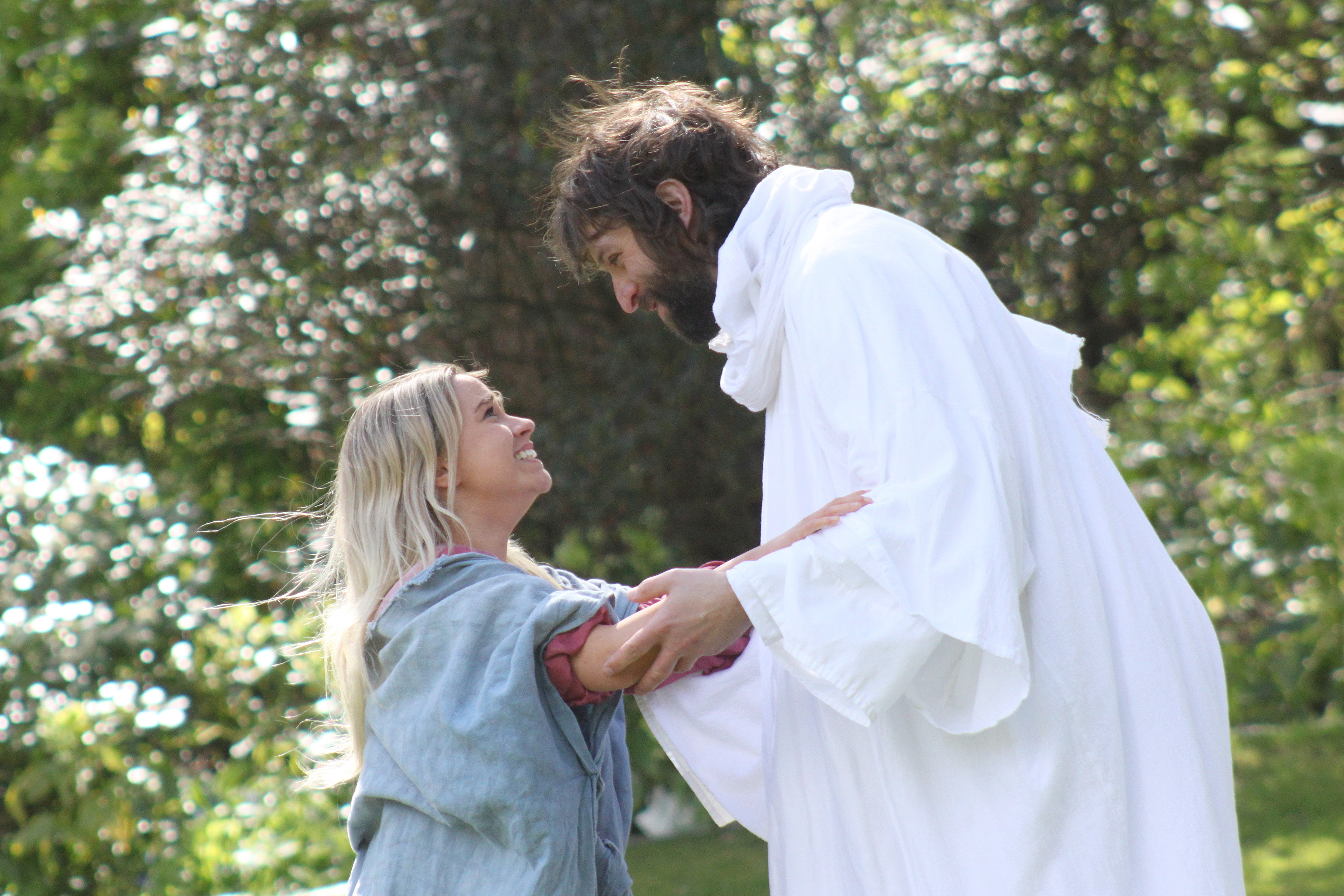 Re-enactment of Jesus' Passion in Edinburgh
